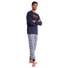 Pijama Hombre Invierno LOIS Marino