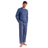 Pijama Hombre Invierno LOIS Blue Division