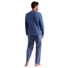 Pijama Hombre Invierno LOIS Blue Division