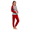 Pijama Mujer Invierno Afelpado MINNIE MOUSE Rojo