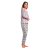 Pijama Mujer Invierno DAISY DONALD Malva