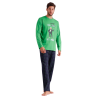 Pijama Hombre Invierno RANA GUSTAVO Verde