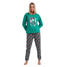 Pijama Mujer Invierno Afelpado MINNIE MOUSE Color Verde