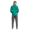 Pijama Mujer Invierno Afelpado MINNIE MOUSE Color Verde