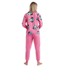 Pijama Mujer Invierno Afelpado Caras MINNIE MOUSE Rosa