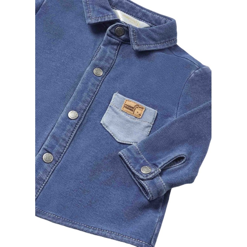 Conjunto Camisa y Pantalón Bebé MAYORAL Tejano