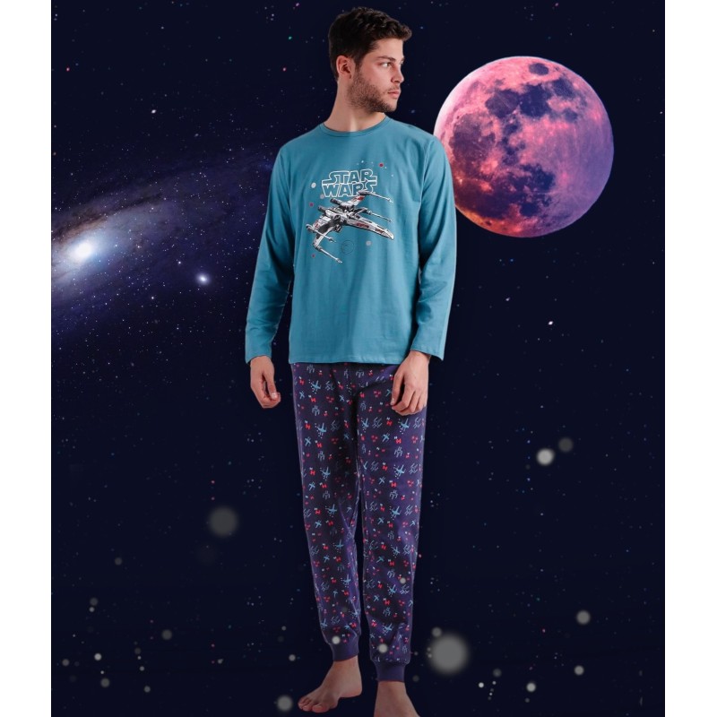 Pyjama d'hiver pour hommes STAR WARS "RÉSISTANCE"