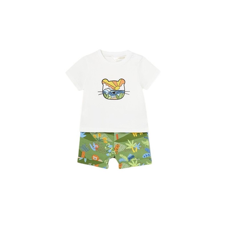 Sets Short Baby Pant MAYORAL Weiße Farbe