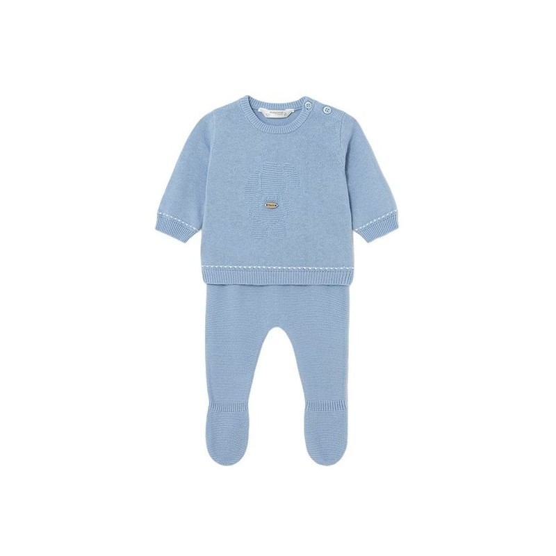 Polaina Tricot Baby Set MAYORAL Colore Niagara