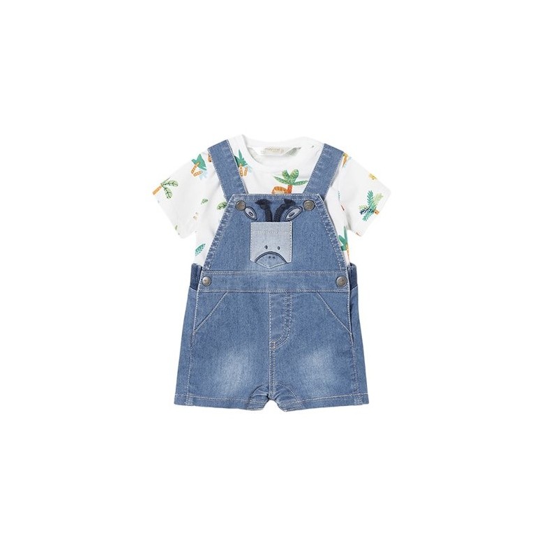 Set Short und Baby T-Shirt MAYORAL Palmen