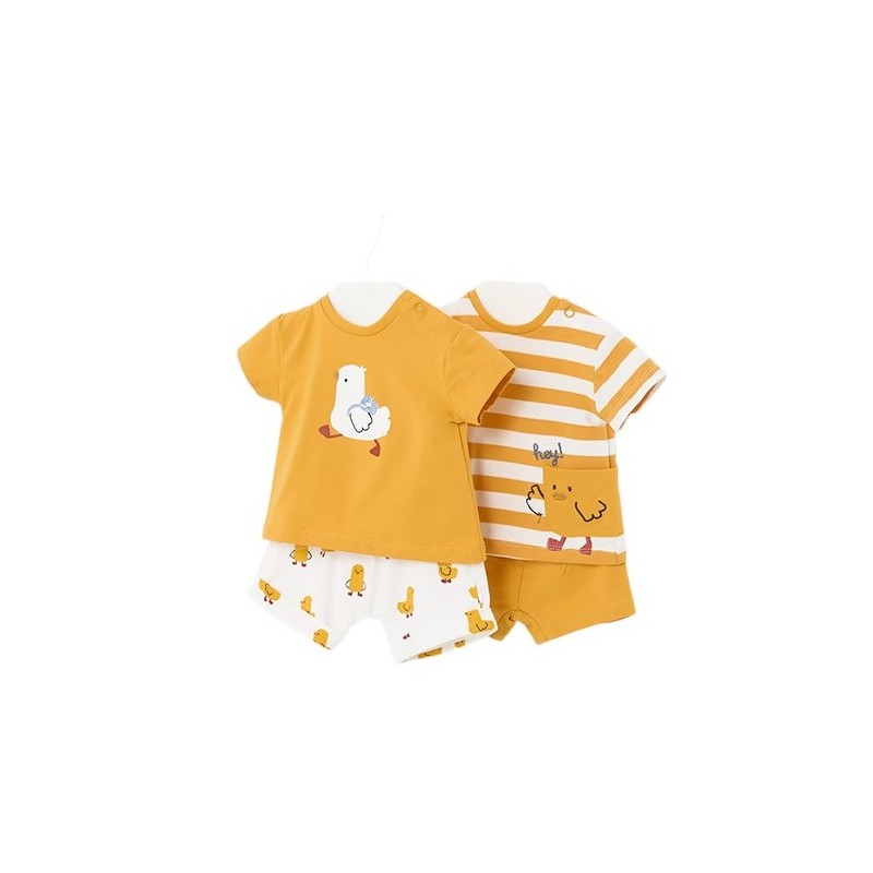 Set 4 pezzi Baby MAYORAL Colore del granturco