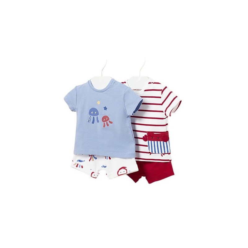 Set 4 pezzi Baby MAYORAL Colore Marte