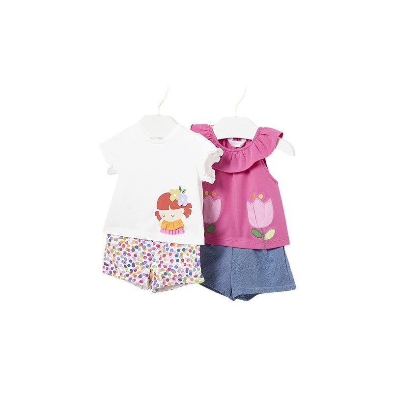 Set 4 pezzi Baby MAYORAL Succo di colore