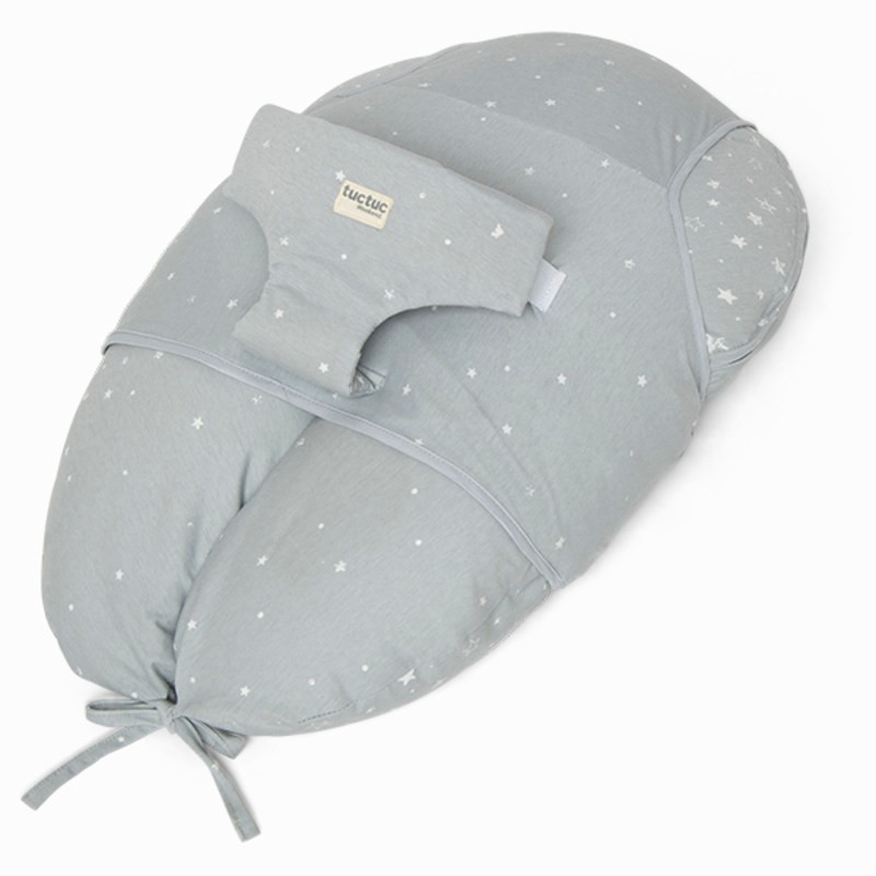 Coussin maternel + Hammock bébé TUC TUC WEEKEND GRIS