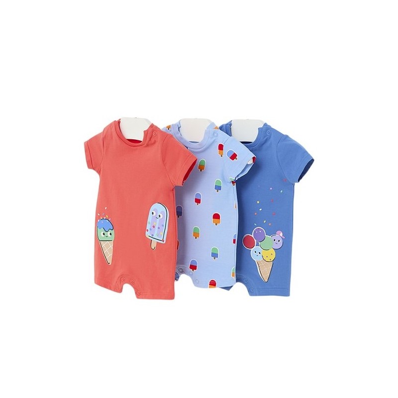 Set 3 Babykugeln MAYORAL Papaya Farbe