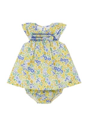 Kleid mit Coverpañal Baby Baumwolle MAYORAL Dandelion