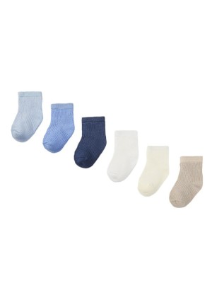 Set 6 calcetines Bebé MAYORAL Azules