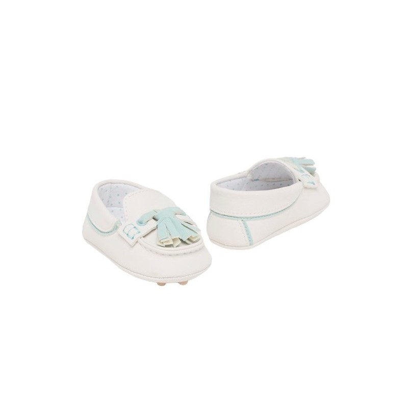 Neugeborene Moccasin MAYORAL Farbe Jade