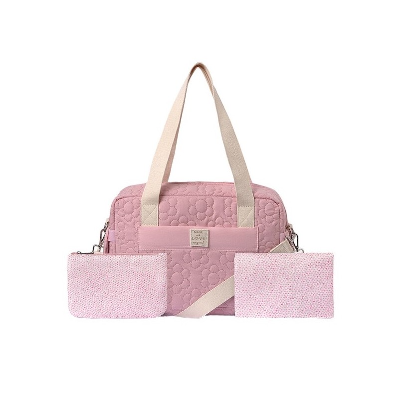 Bolso acolchado con accesorios bebé MAYORAL Rosado