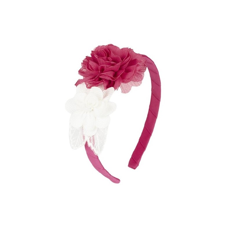 Diadema Baby Flowers MAYORAL Couleur Magenta