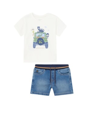 Baby-T-Shirt und Jeans MAYORAL