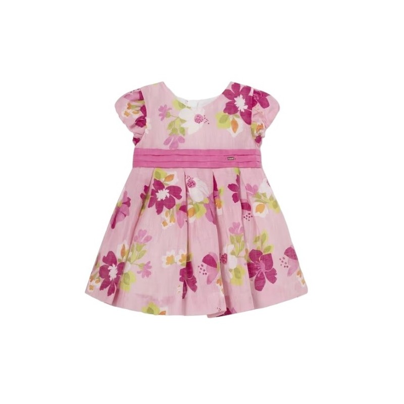 Vestito fiori biancheria bambino MAYORAL Fucsia