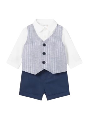 Set 2 pezzi gilet biancheria bambino MAYORAL Naval