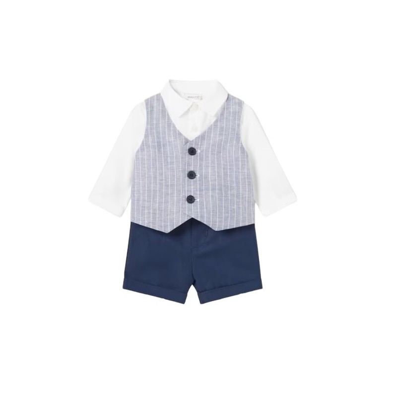 Set 2 pezzi gilet biancheria bambino MAYORAL Naval