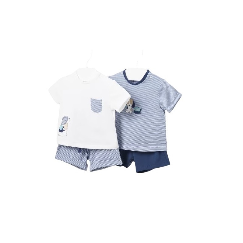 Set de 4 pièces Coton bébé MAYORAL Cerulean