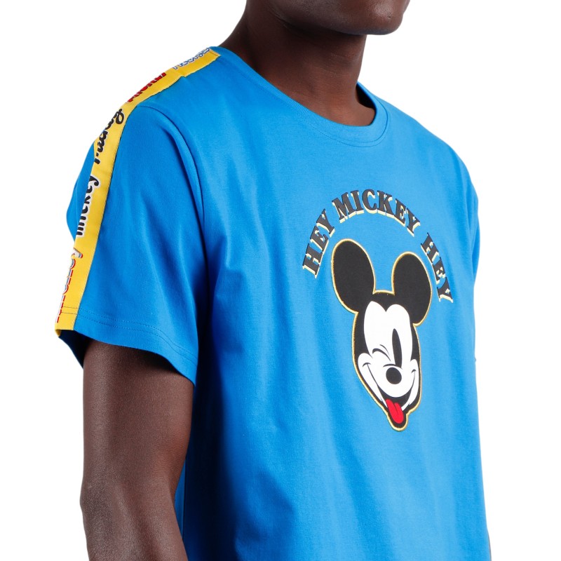 Pijama Hombre Verano DISNEY Mickey Mouse Azul