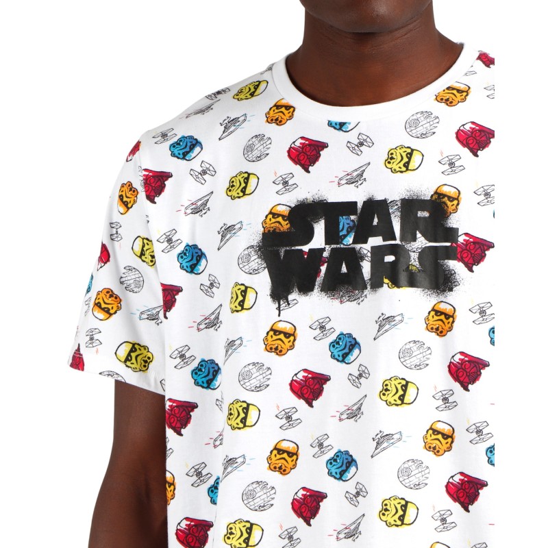 Pijama Hombre Verano STAR WARS Caras