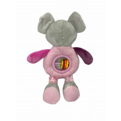 Muñeco Sonajero Koala Bebé color ROSA