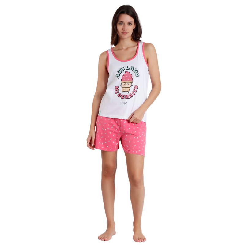 Pijama Summer Woman Mr Wonderful Derrito