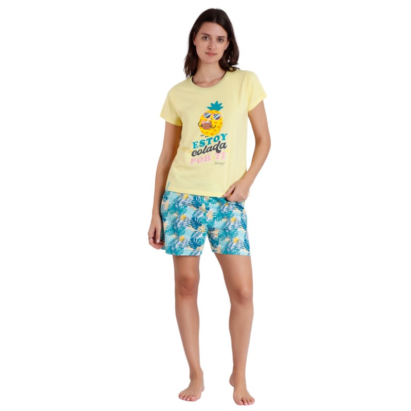 Pijama Verano Donna Mr Meraviglioso Sono bloccato per te