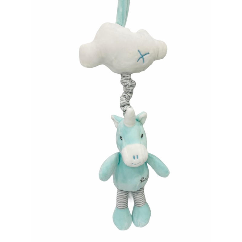 Musikalische Puppe Einhorn Baby Farbe VERDE