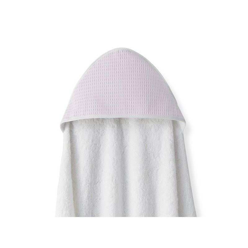 Capa de Baño Delantal Nido de Abeja INTERBABY Rosa