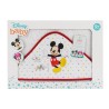 Capa de Baño Bebé Mickey DISNEY Blanco y Rojo