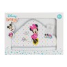 Capa de Baño Bebé Minnie DISNEY Blanco y Fucsia