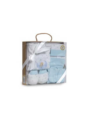 Set Regalo Bebé 5 Piezas Sleep INTERBABY Azul