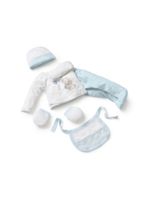 Set Regalo Bebé 5 Piezas Elefantito INTERBABY Azul