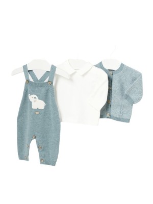 Set peto 3 pezzi tricot...