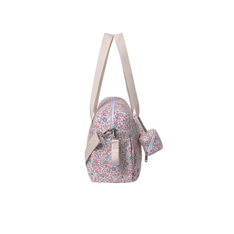 Bolso Carrito Bebé Estampado Polipiel MAYORAL Rosa Baby