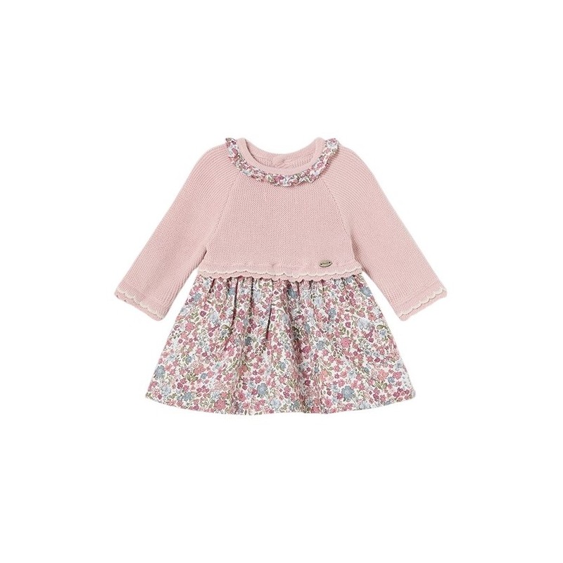 Vestito da bambino combinato Tricot MAYORAL Rosa