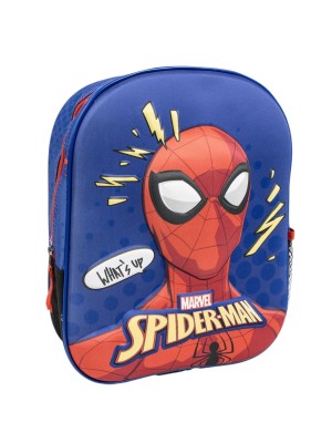 Mochila SPIDERMAN 3D Azul Marino