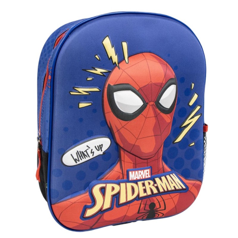 Mochila SPIDERMAN 3D Azul Marino