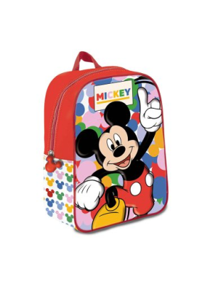 MICKEY MOUSE 3D Roter Rucksack