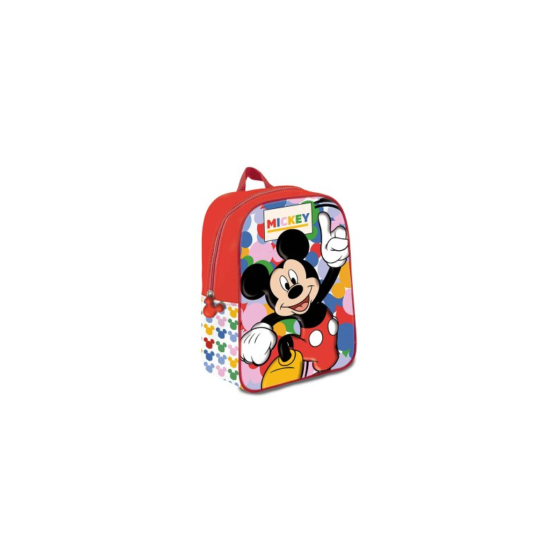 MICKEY MOUSE 3D Roter Rucksack