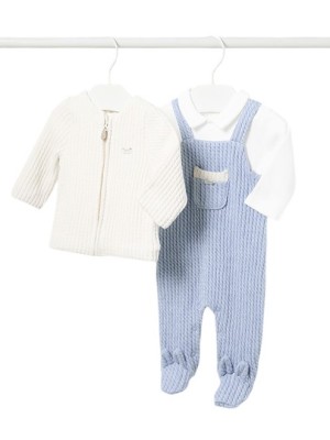 Pelele Peto et Baby Jacket MAYORAL Ciel