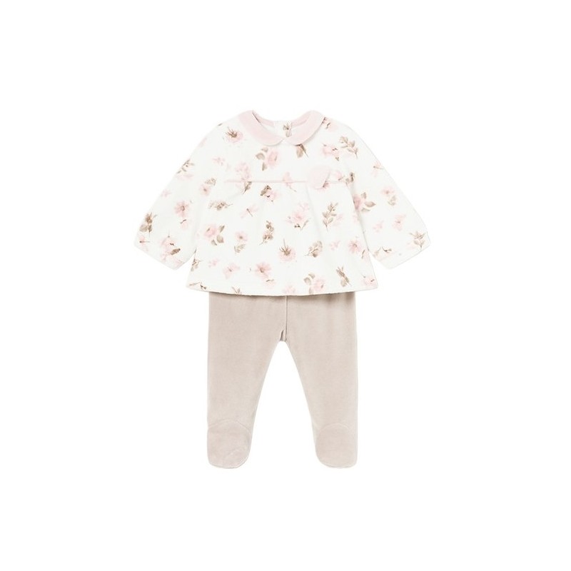 Set polain et T-shirt Terciopelo Baby MAYORAL