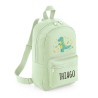 Mochila Medium Nylon Dinosaurio personalizada LUCICRIS